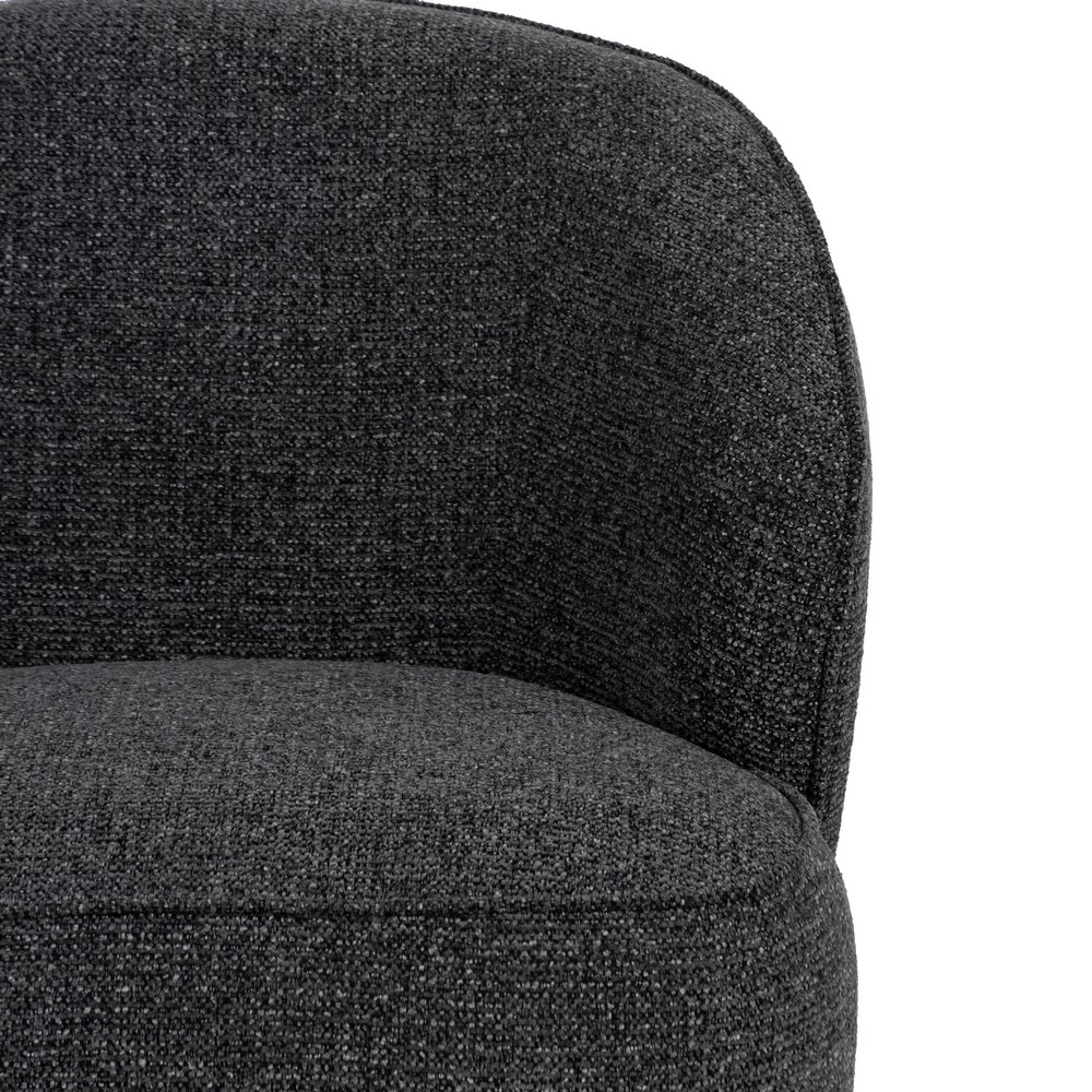 SILLÓN JASPEADO TEJIDO SALÓN 78 X 81 X 74 CM - Imagen 4