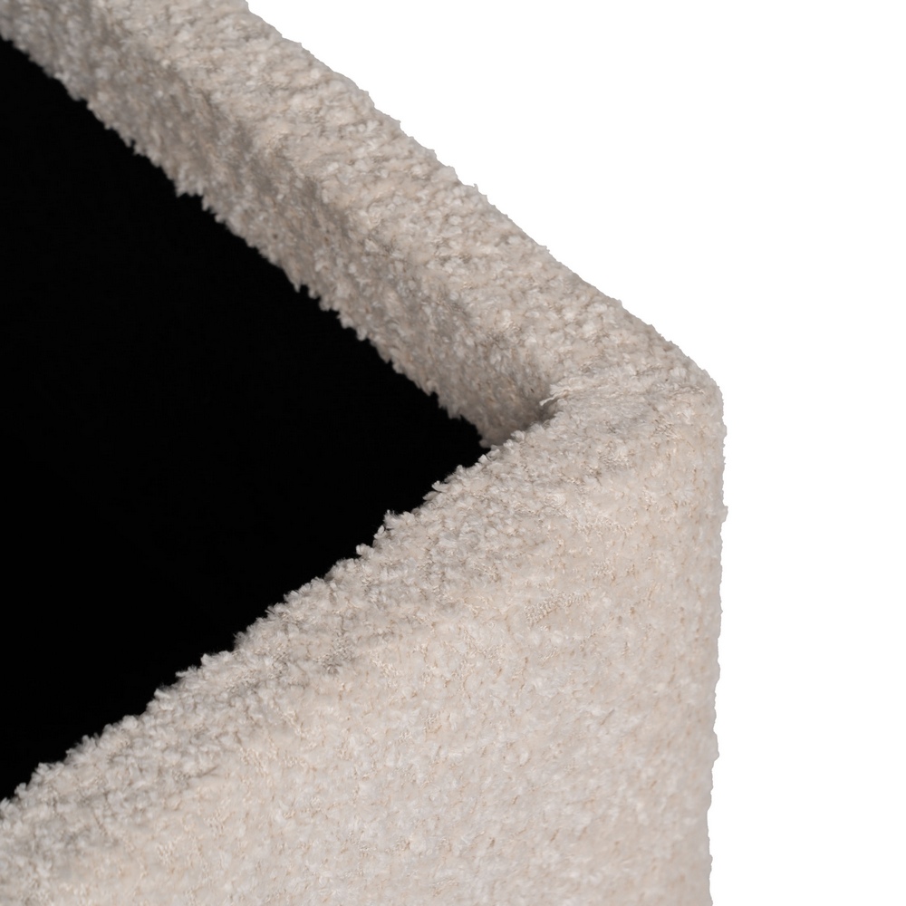 BANCO BAÚL CREMA DM-TEJIDO 122 X 42 X 45 CM - Imagen 5