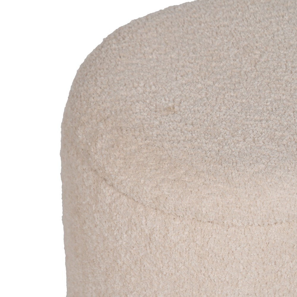 S/2 PUF BAÚL CREMA DM-TEJIDO 44 X 34 X 45 CM - Imagen 3