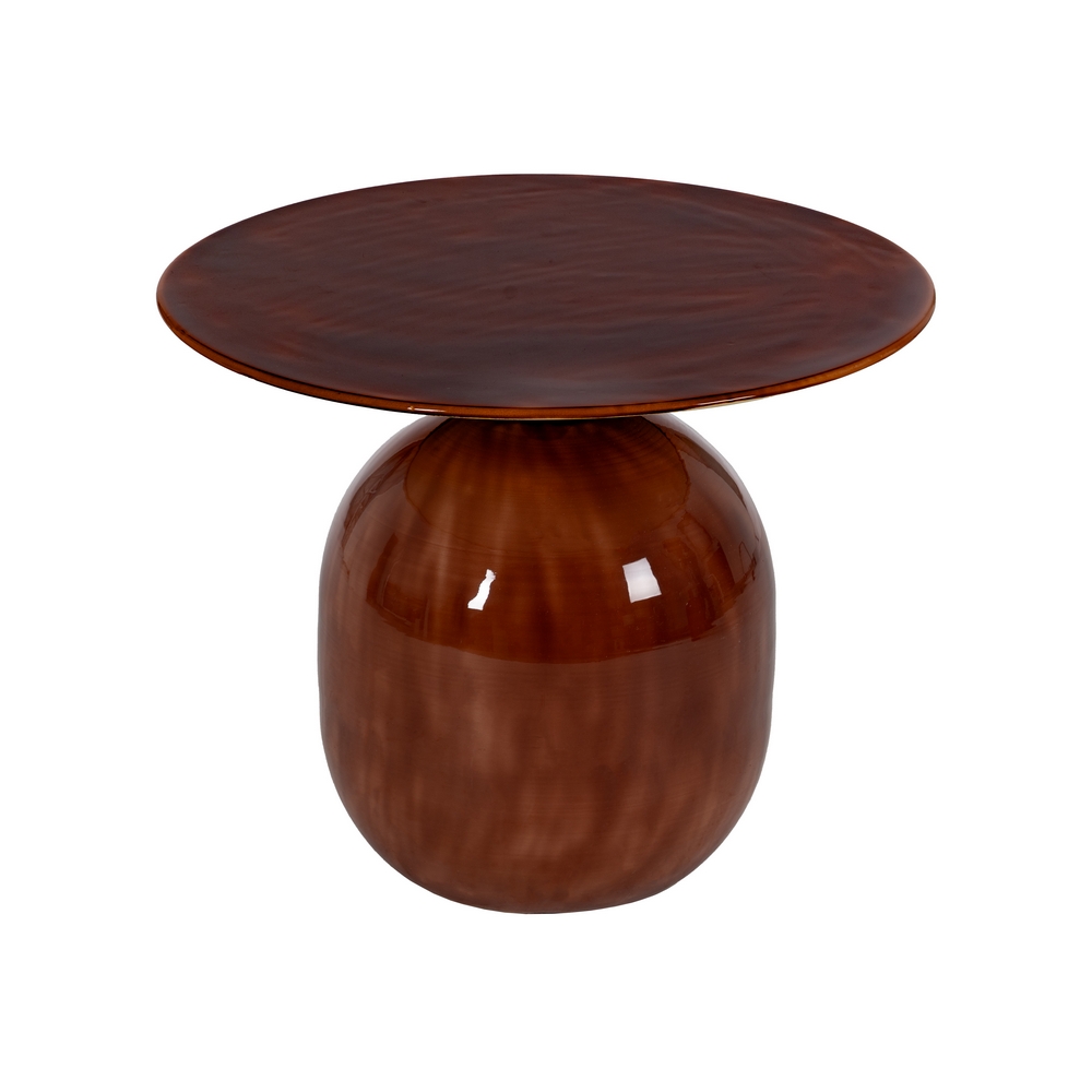 S/2 MESA AUXILIAR METAL SALÓN 50 X 50 X 47 CM - Imagen 2