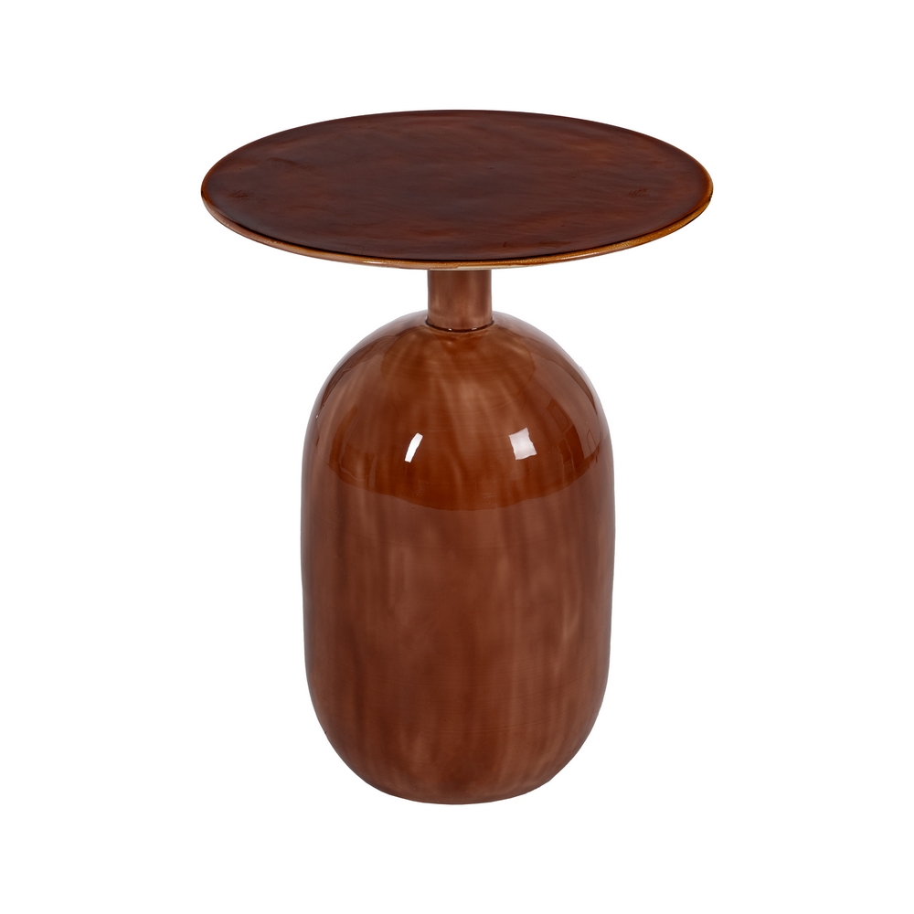 S/2 MESA AUXILIAR METAL SALÓN 50 X 50 X 47 CM - Imagen 3