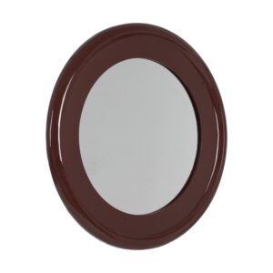 ESPEJO LACADO GRANATE DM DECORACIÓN 90 X 5 X 90 CM