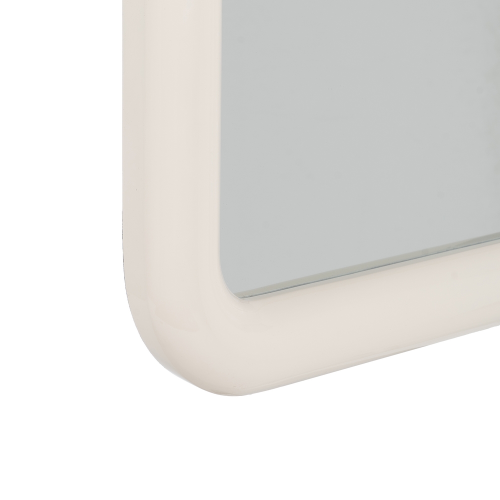 ESPEJO LACADO CREMA DM DECORACIÓN 90 X 4,80 X 90 CM - Imagen 5