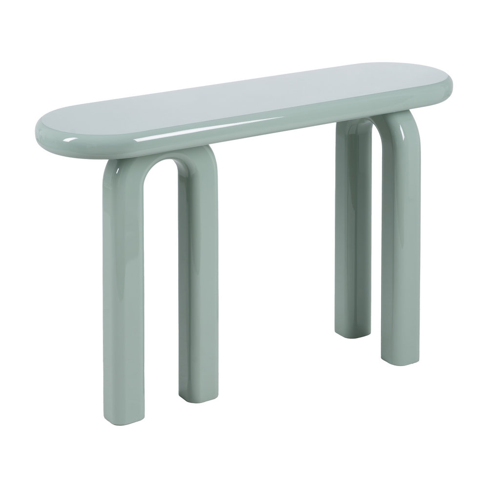 CONSOLA LACADO VERDE DM ENTRADA 120 X 35 X 80 CM