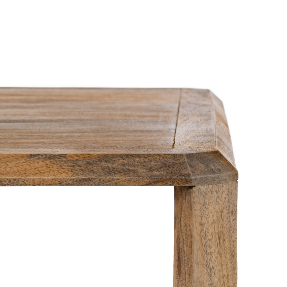 MESA CENTRO MARRÓN MADERA DE MANGO SALÓN 130 X 80 X 45 CM - Imagen 4