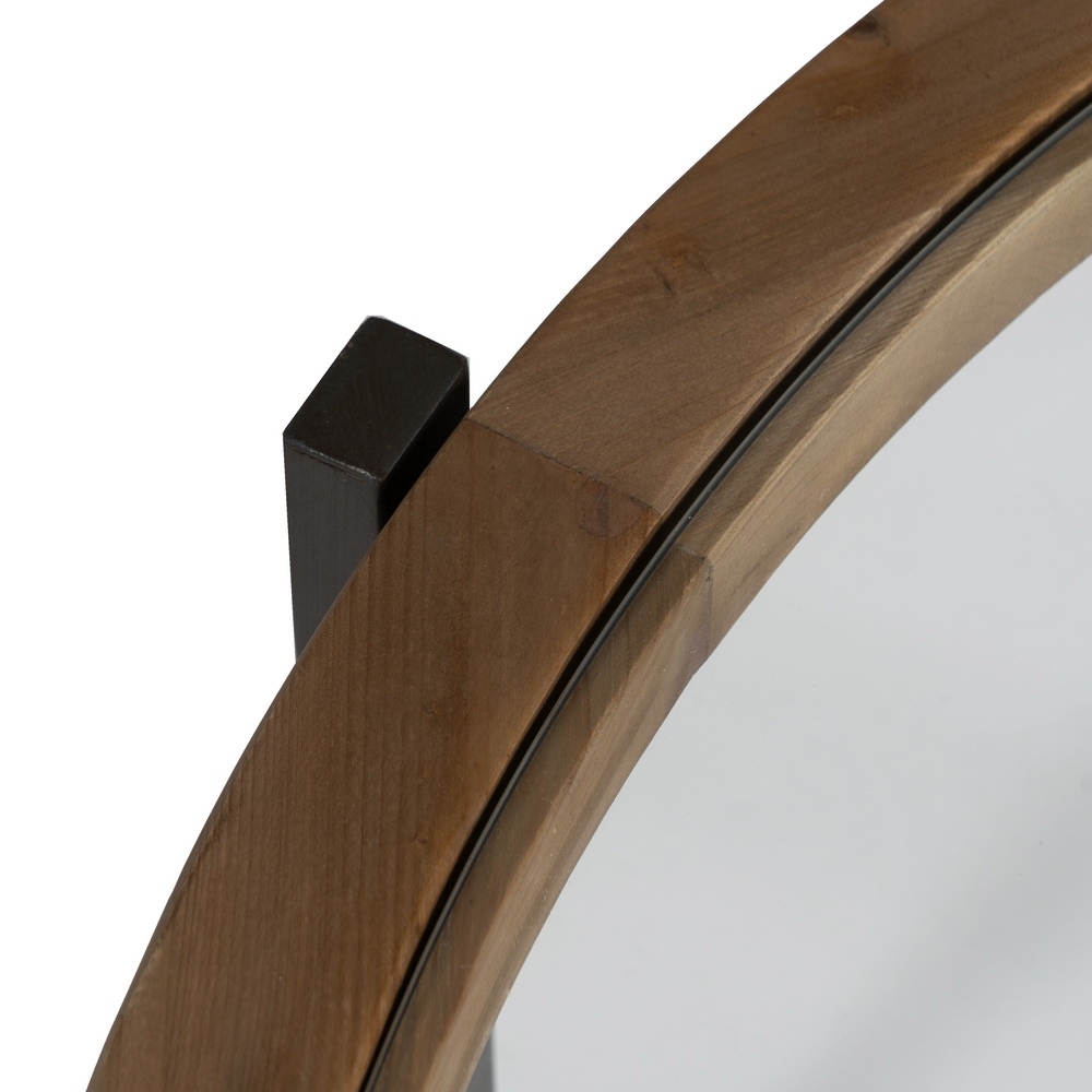 MESA CENTRO NATURAL-NEGRO 100 X 102 X 40 CM - Imagen 3