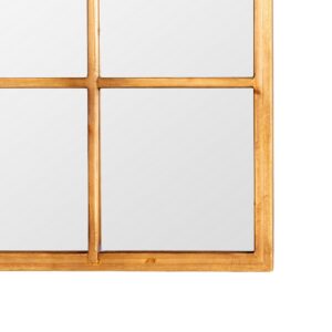 ESPEJO NATURAL MADERA DECORACIÓN 90 X 3 X 180 CM