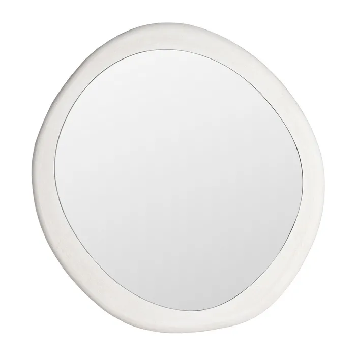 ESPEJO BLANCO DM-CRISTAL DECORACIÓN 80 X 6 X 77 CM