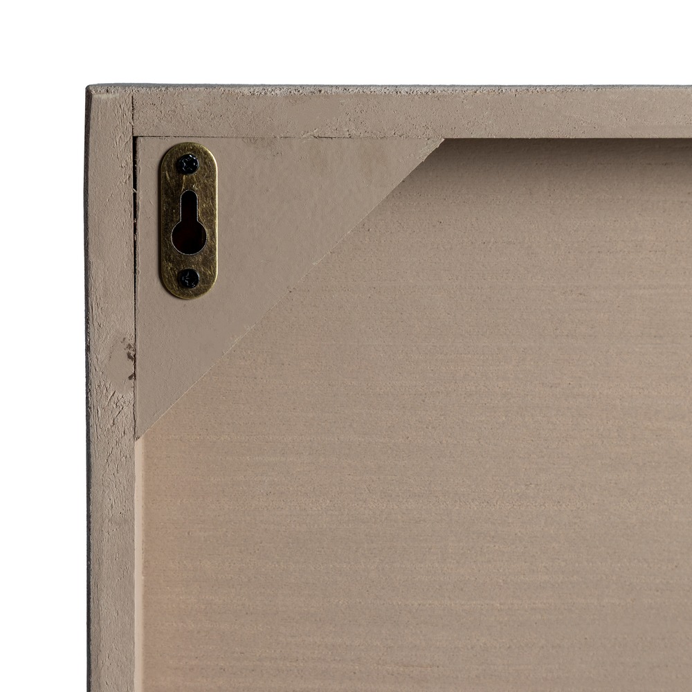 CUADRO BEIGE DM DECORACIÓN 80 X 4,50 X 120 CM - Imagen 3