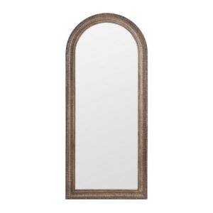 ESPEJO MARRÓN MADERA PAULONIA DECORACIÓN 76 X 3