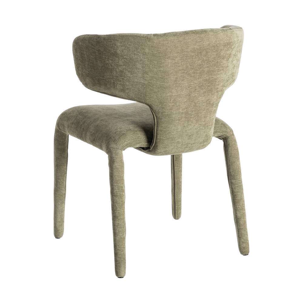 SILLA VERDE TEJIDO 58 X 55 X 76 CM - Imagen 4