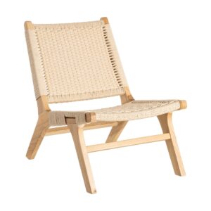 SILLA RELAX NATURAL MADERA 55 X 79 X 78 CM