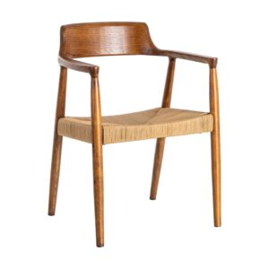 SILLA MARRÓN MADERA 57 X 57 X 78 CM