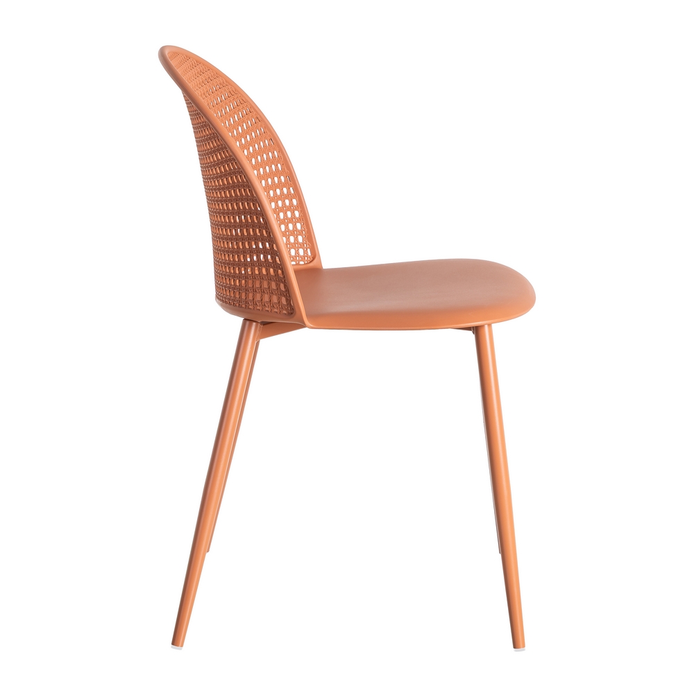 SILLA TEJA PP-METAL CONTRACT 51 X 46 X 80 CM - Imagen 3