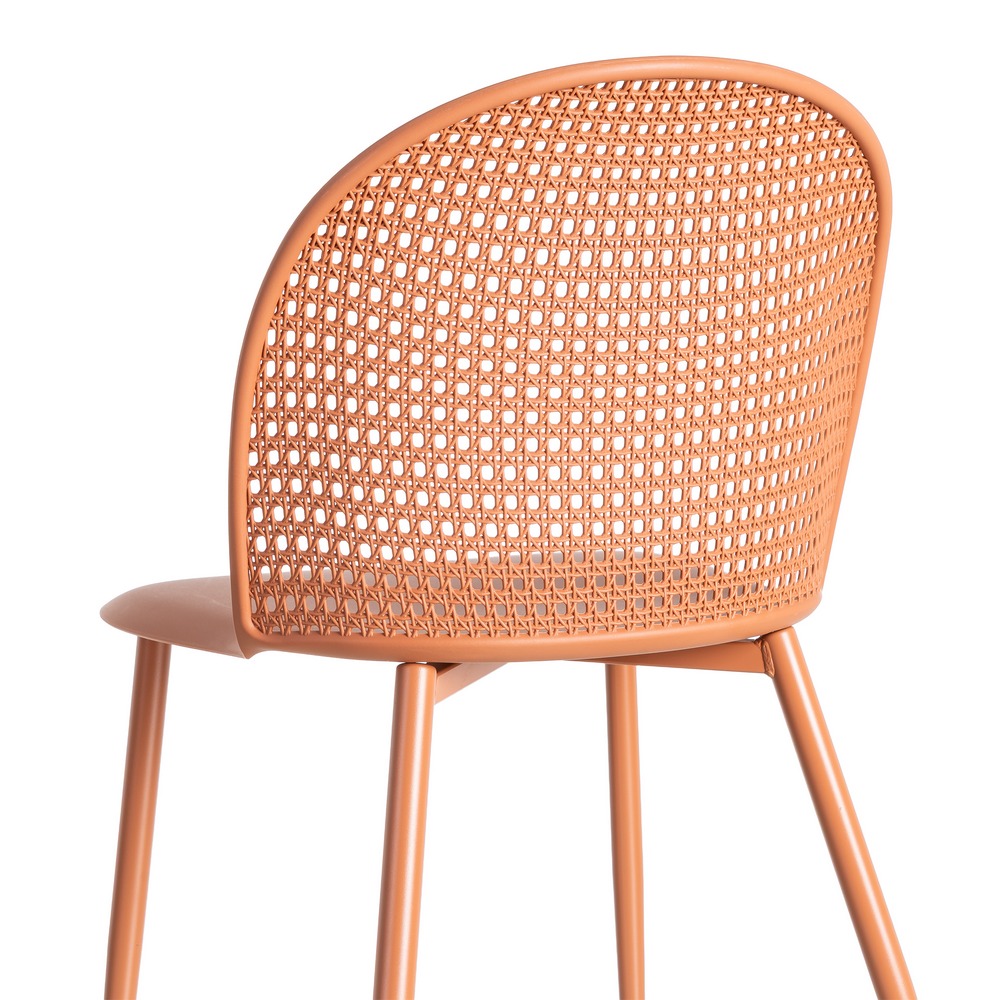 SILLA TEJA PP-METAL CONTRACT 51 X 46 X 80 CM - Imagen 5