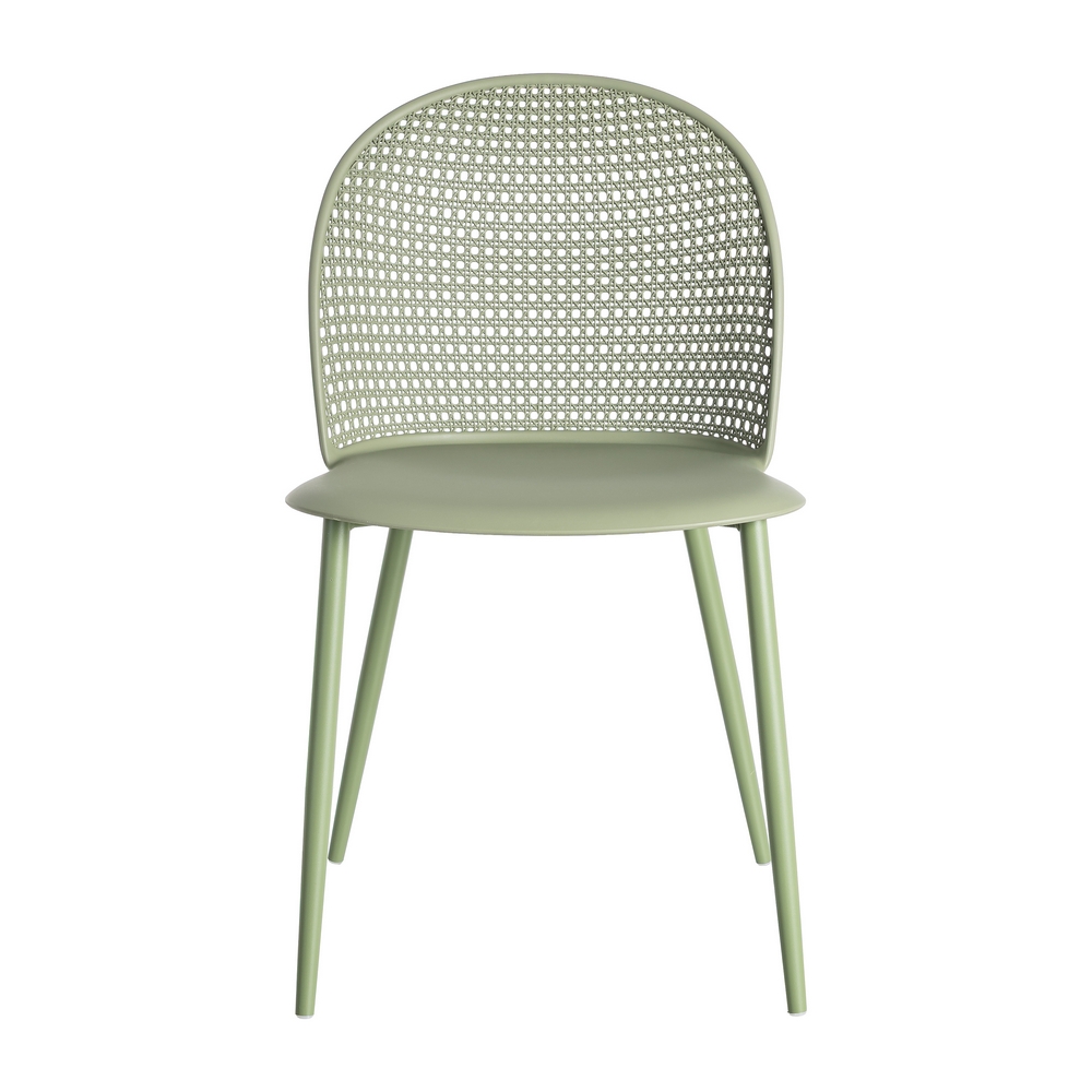 SILLA VERDE PP-METAL CONTRACT 51 X 46 X 80 CM - Imagen 2