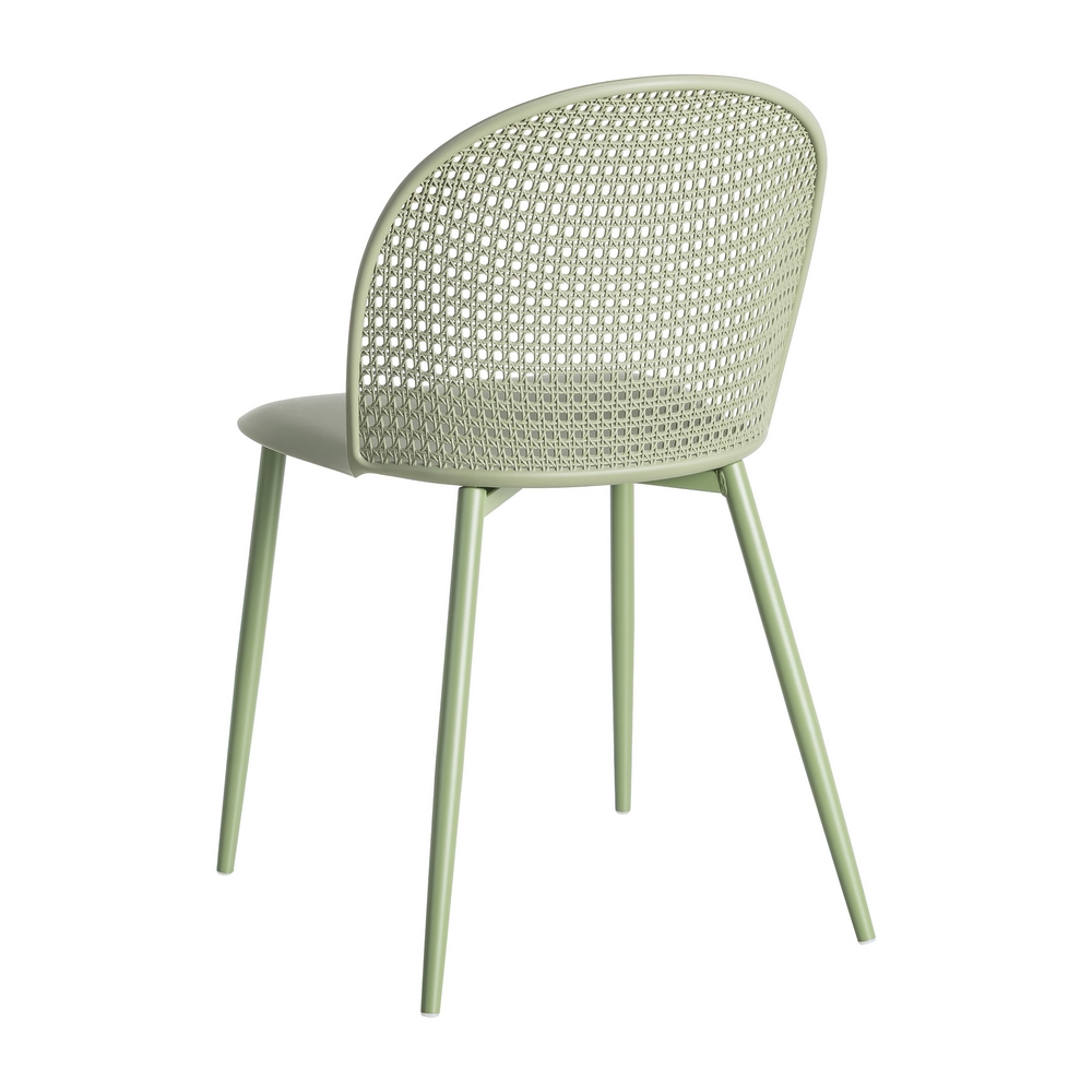 SILLA VERDE PP-METAL CONTRACT 51 X 46 X 80 CM - Imagen 4