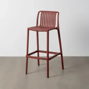 TABURETE GRANATE POLIPROPILENO EXTERIOR 52 X 55 X 100 CM