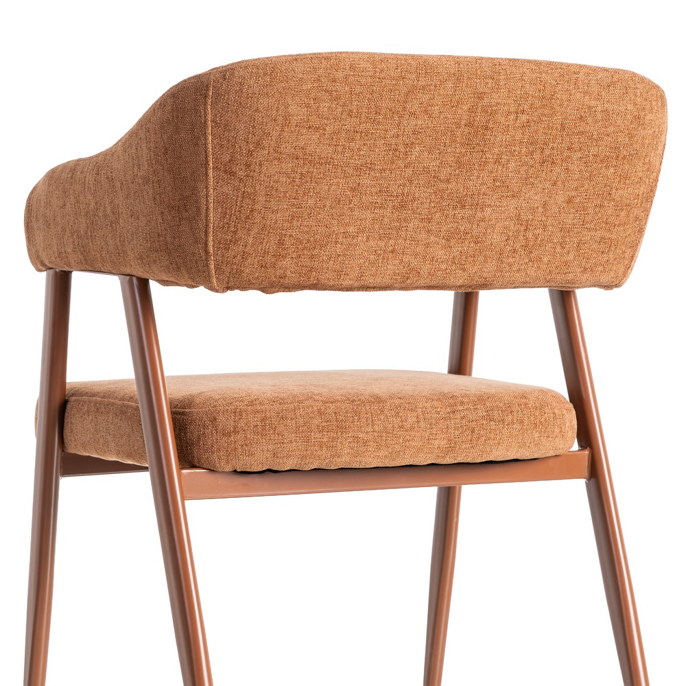 SILLA TEJA TEJIDO-METAL CONTRACT 56 X 60 X 81 CM - Imagen 5