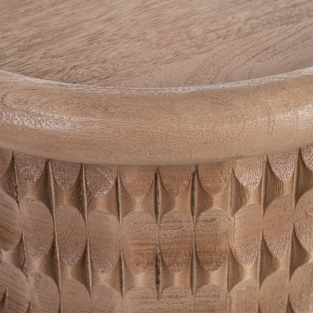 APARADOR NATURAL MADERA DE MANGO SALÓN 168 X 40 X 58 CM - Imagen 4