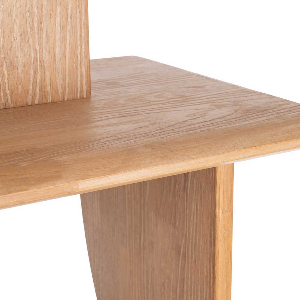 ESTANTERÍA NATURAL MADERA DE CAUCHO 180 X 38 X 161 CM - Imagen 5