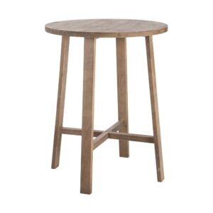 MESA ALTA NATURAL MADERA DE CAUCHO 79