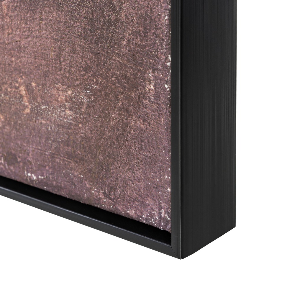 CUADRO PINTURA MARRÓN LIENZO DECORACIÓN 120 X 5,20 X 120 CM - Imagen 4