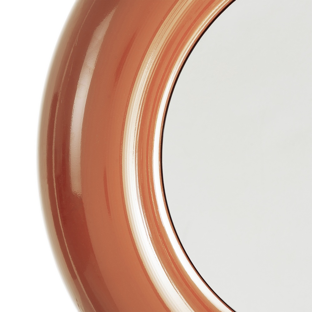 ESPEJO TEJA METAL 64 X 5 X 64 CM - Imagen 2