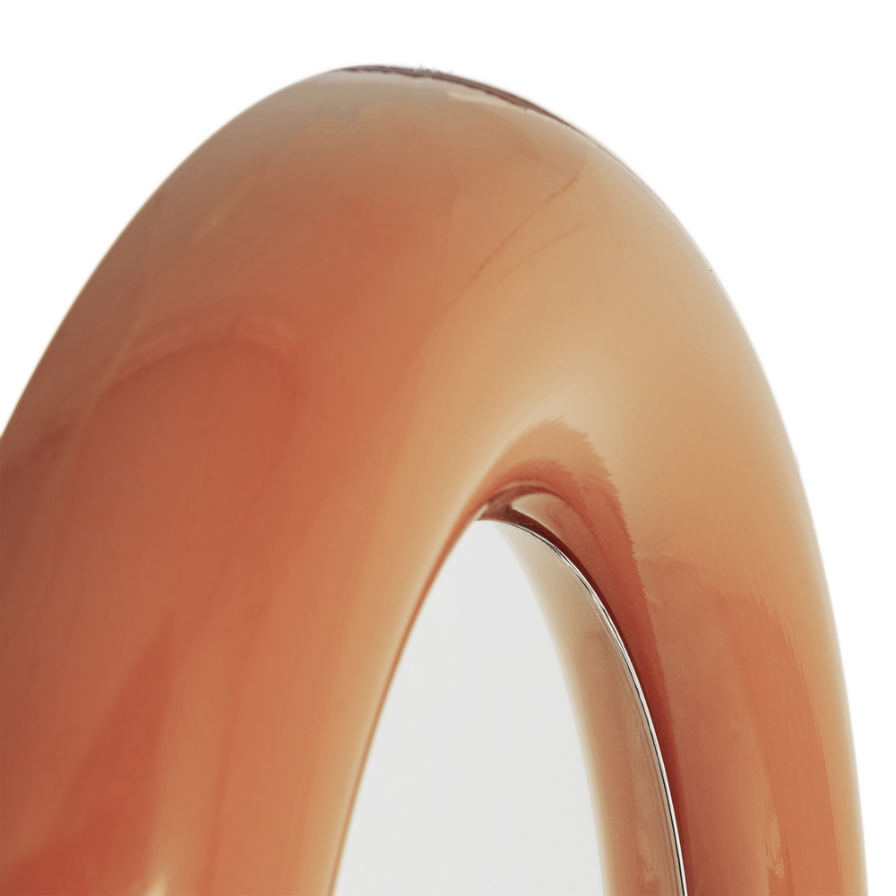 ESPEJO TEJA METAL 64 X 5 X 64 CM - Imagen 3