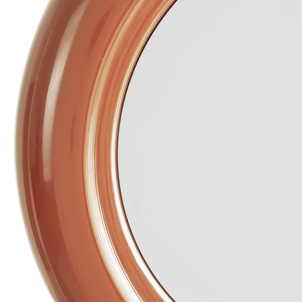 ESPEJO TEJA METAL 79 X 5 X 79 CM - Imagen 2