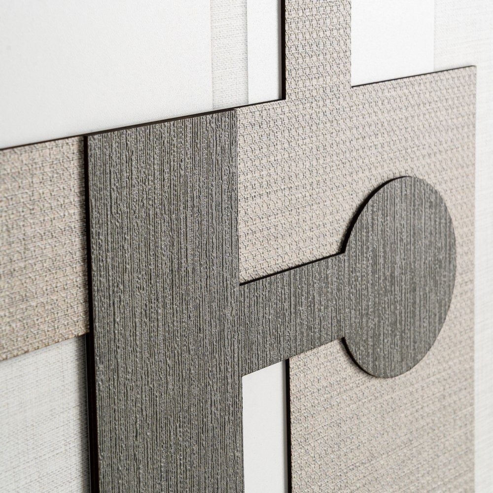 CUADRO MIX TALLADO&PRINT VERDE MADERA 152 X 3