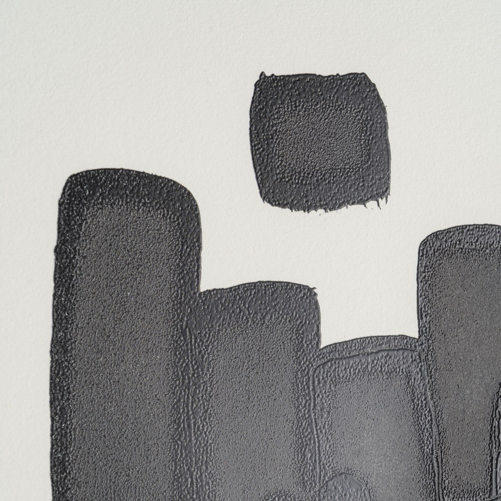 CUADRO ABSTRACTO MADERA-CRISTAL IMPRESO 76 X 3 X 98 CM