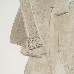 CUADRO ABSTRACTO MADERA-CRISTAL IMPRESO 76 X 3 X 98 CM