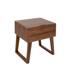 Mesita de noche nogal Angel Cerdá