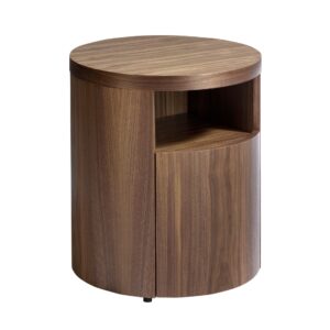 Mesita de noche nogal Angel Cerdá