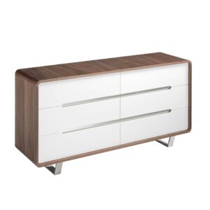 Cómoda madera blanco