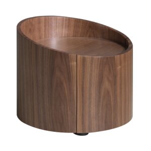 Mesita de noche nogal Angel Cerdá