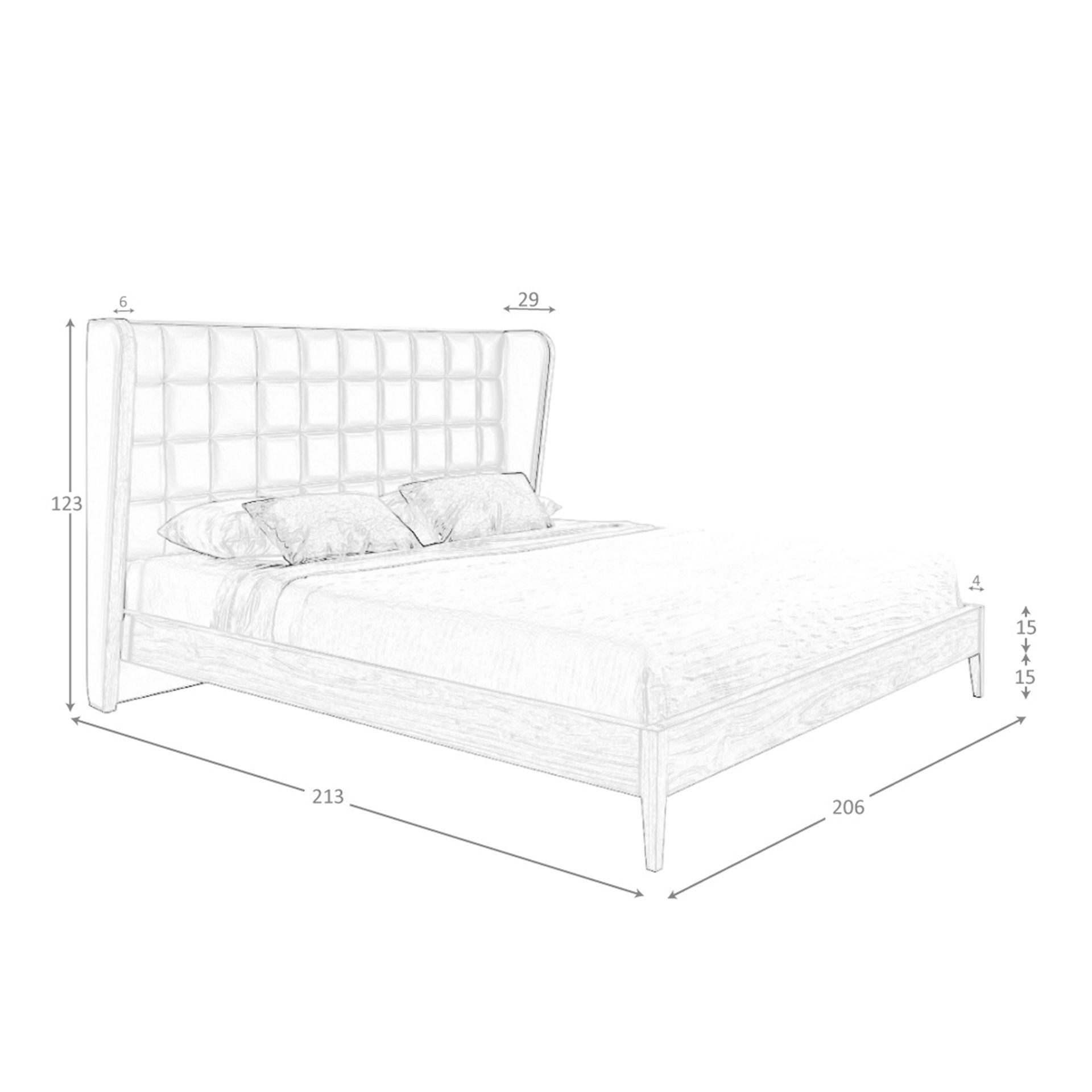 Cama polipiel color verde oscuro - Imagen 9