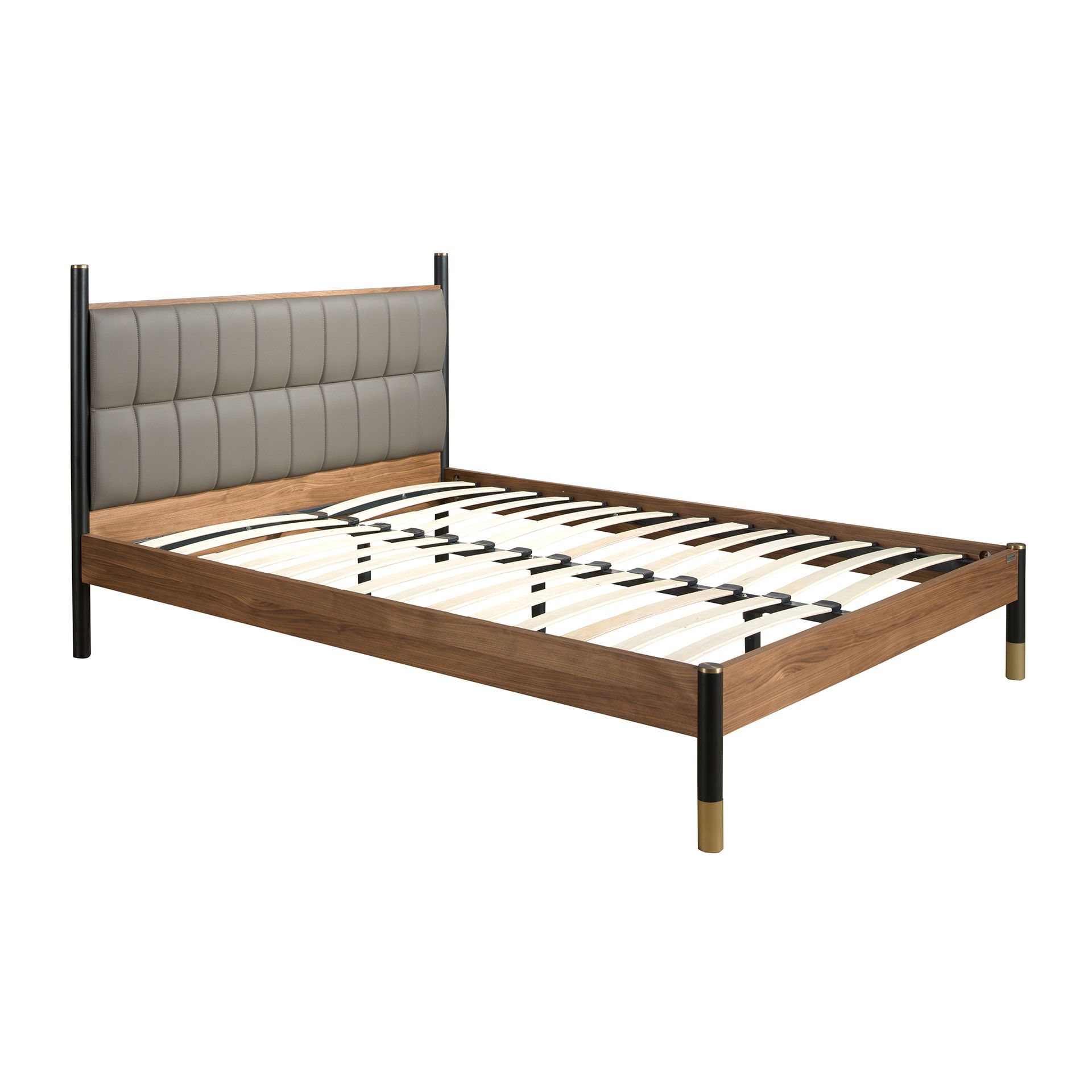 Cama polipiel color gris oscuro Angel Cerdá