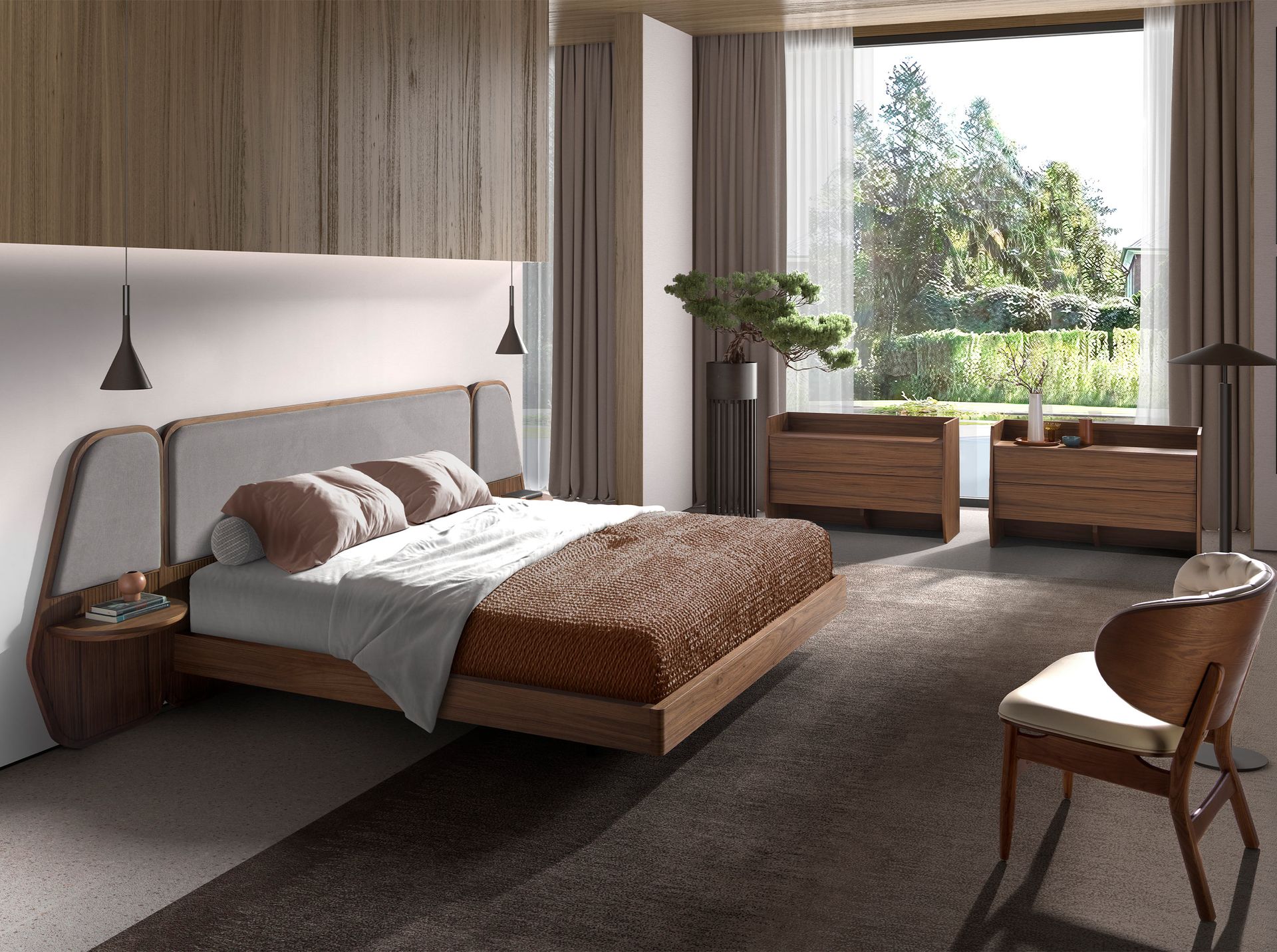 Cómoda nogal - Imagen 4