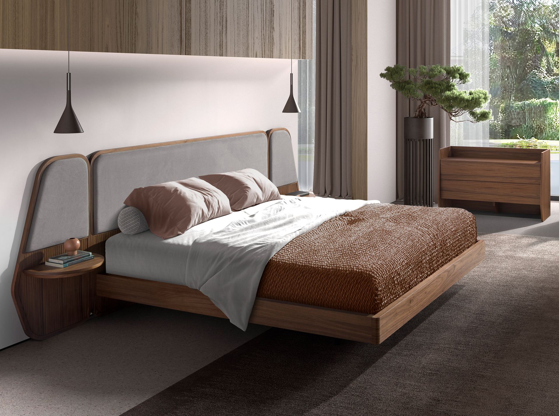 Cómoda nogal - Imagen 5