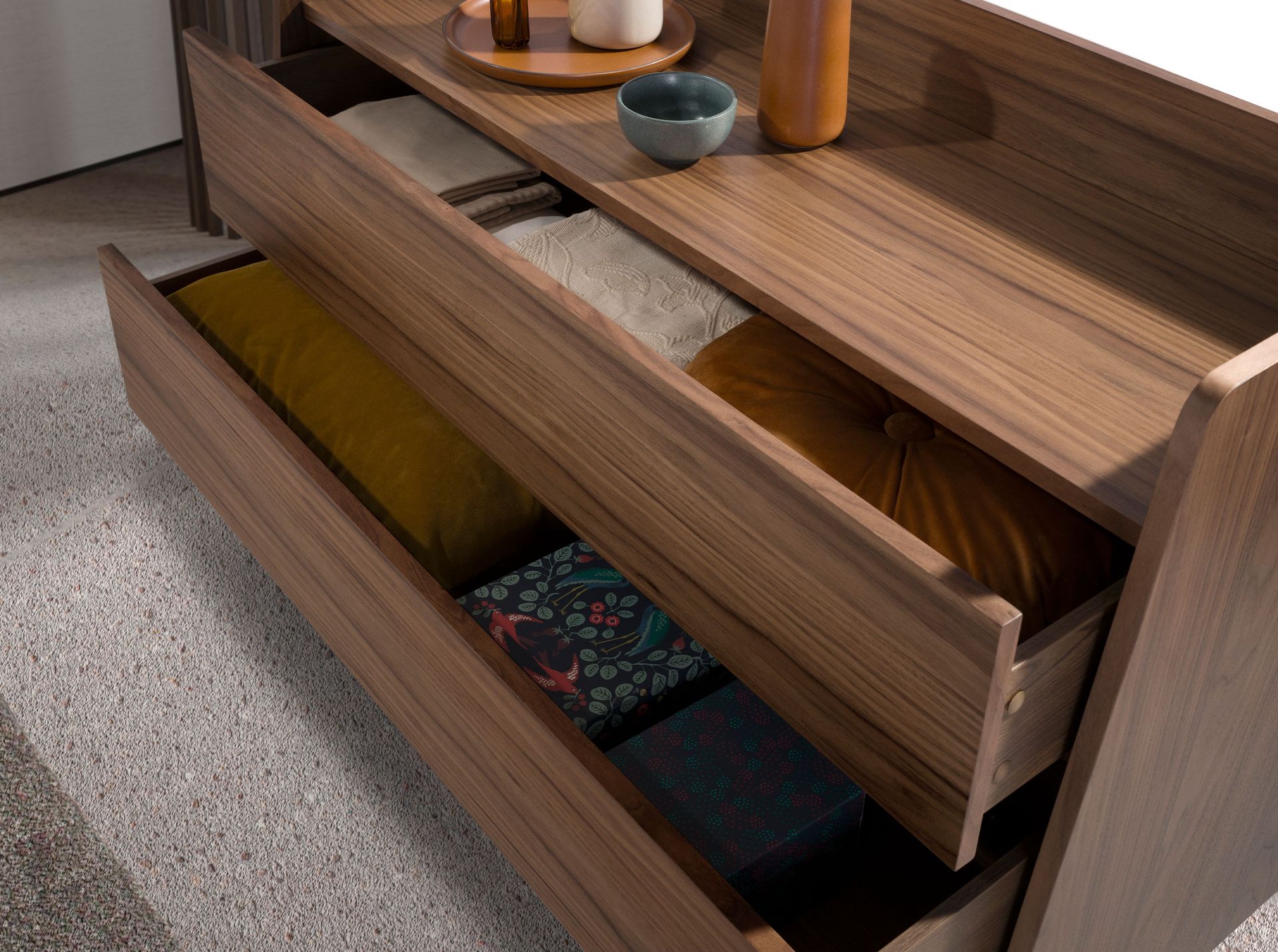 Cómoda nogal - Imagen 7