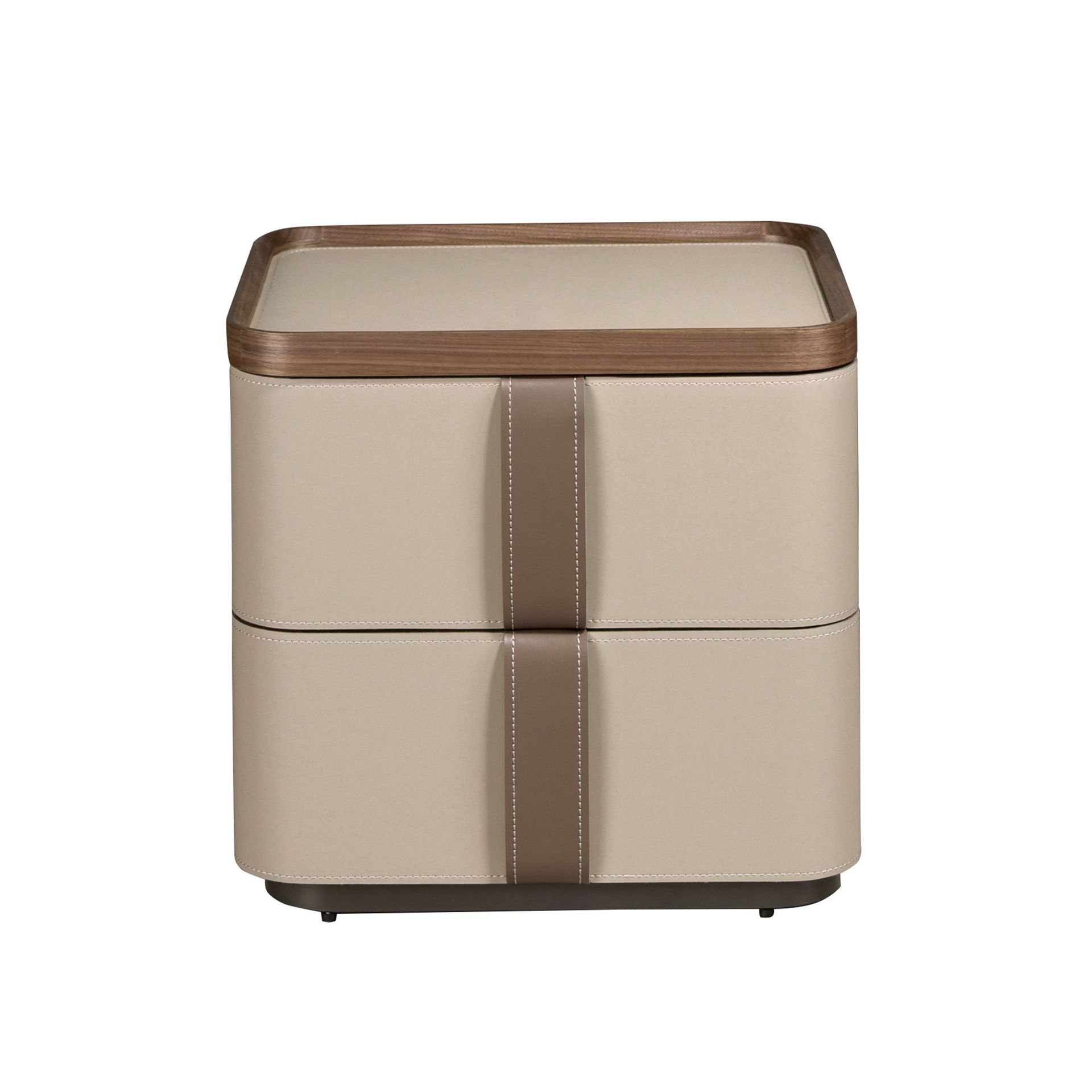 nogal y base acero pulido Angel Cerdá