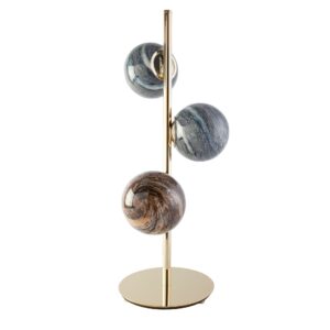 Lámpara de sobremesa en acero inoxidable Angel Cerdá