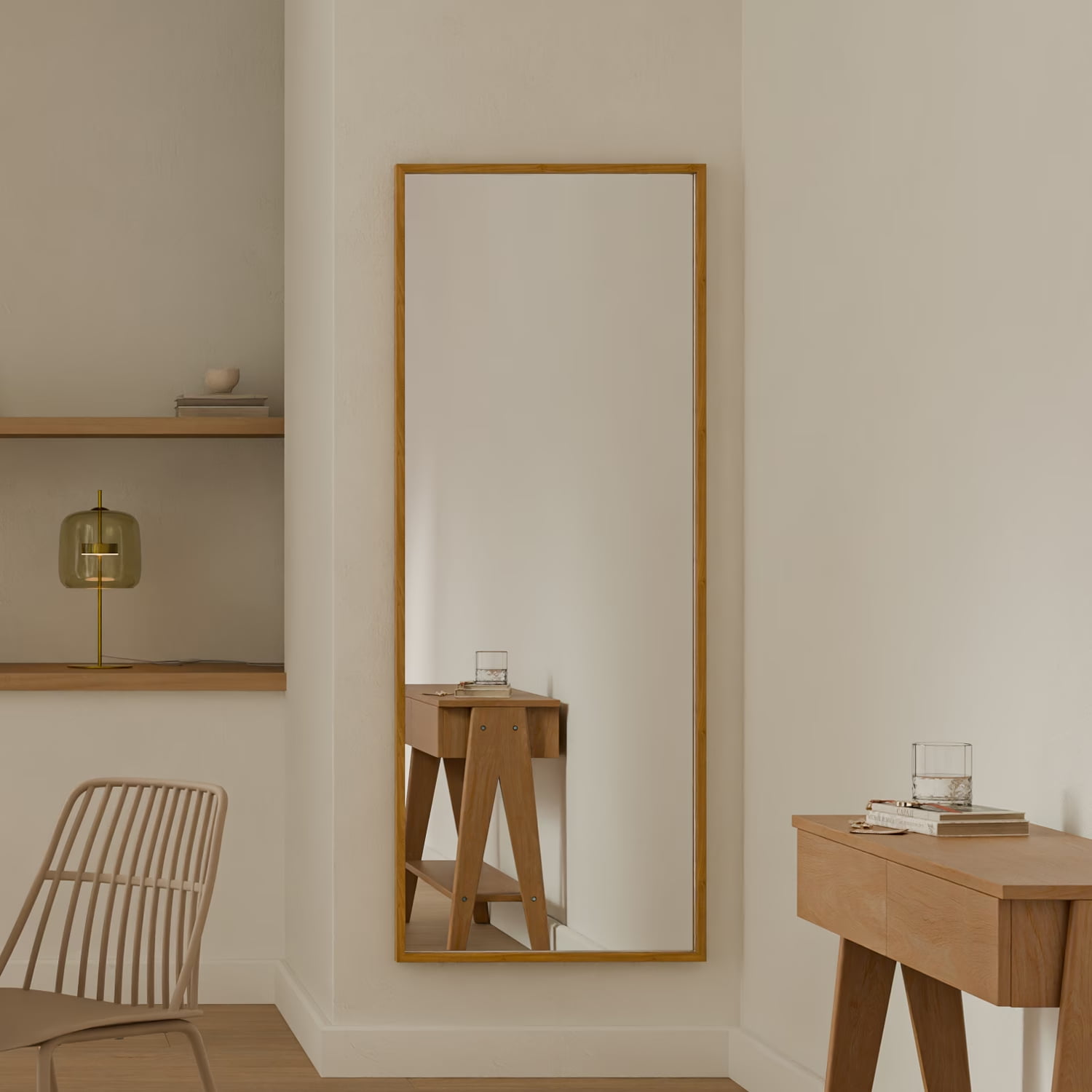 ESPEJO AMARANTE NATURAL - Imagen 2