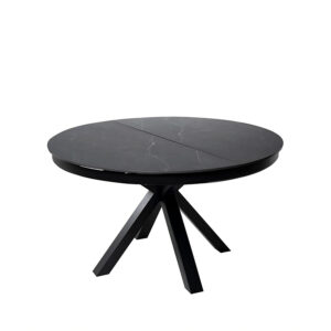 MESA ZURI 130 RED. NEGRO/NEGRO Somcasa