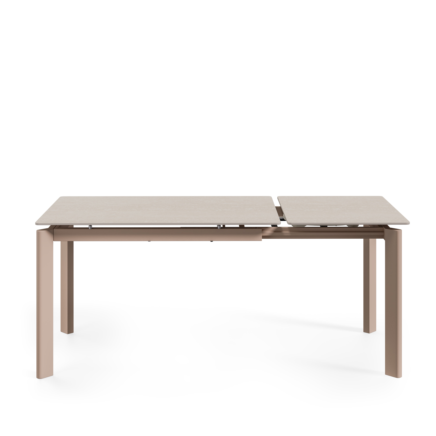 MESA CONSTANCE 120 TRAVERTINO/BEIGE - Imagen 3