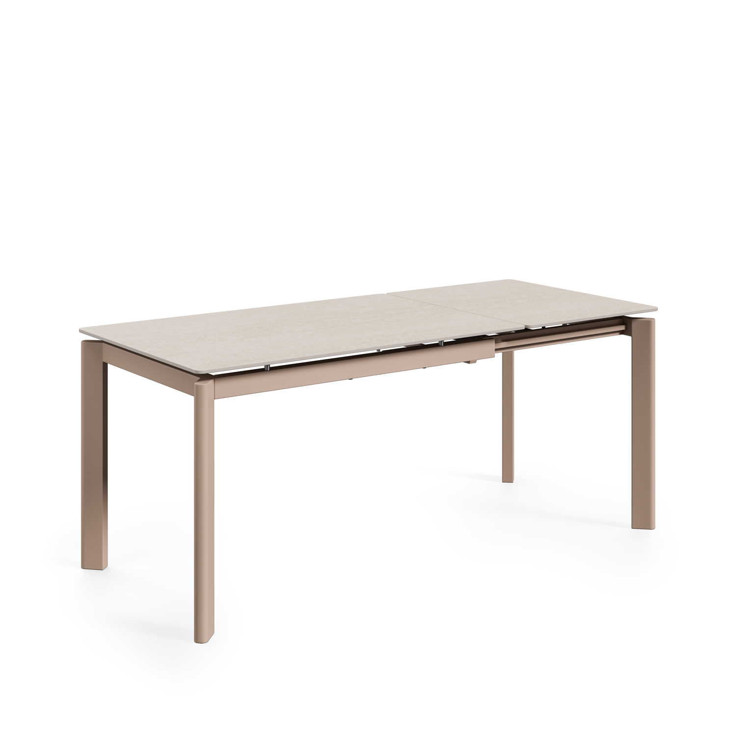 MESA CONSTANCE 120 TRAVERTINO/BEIGE - Imagen 4