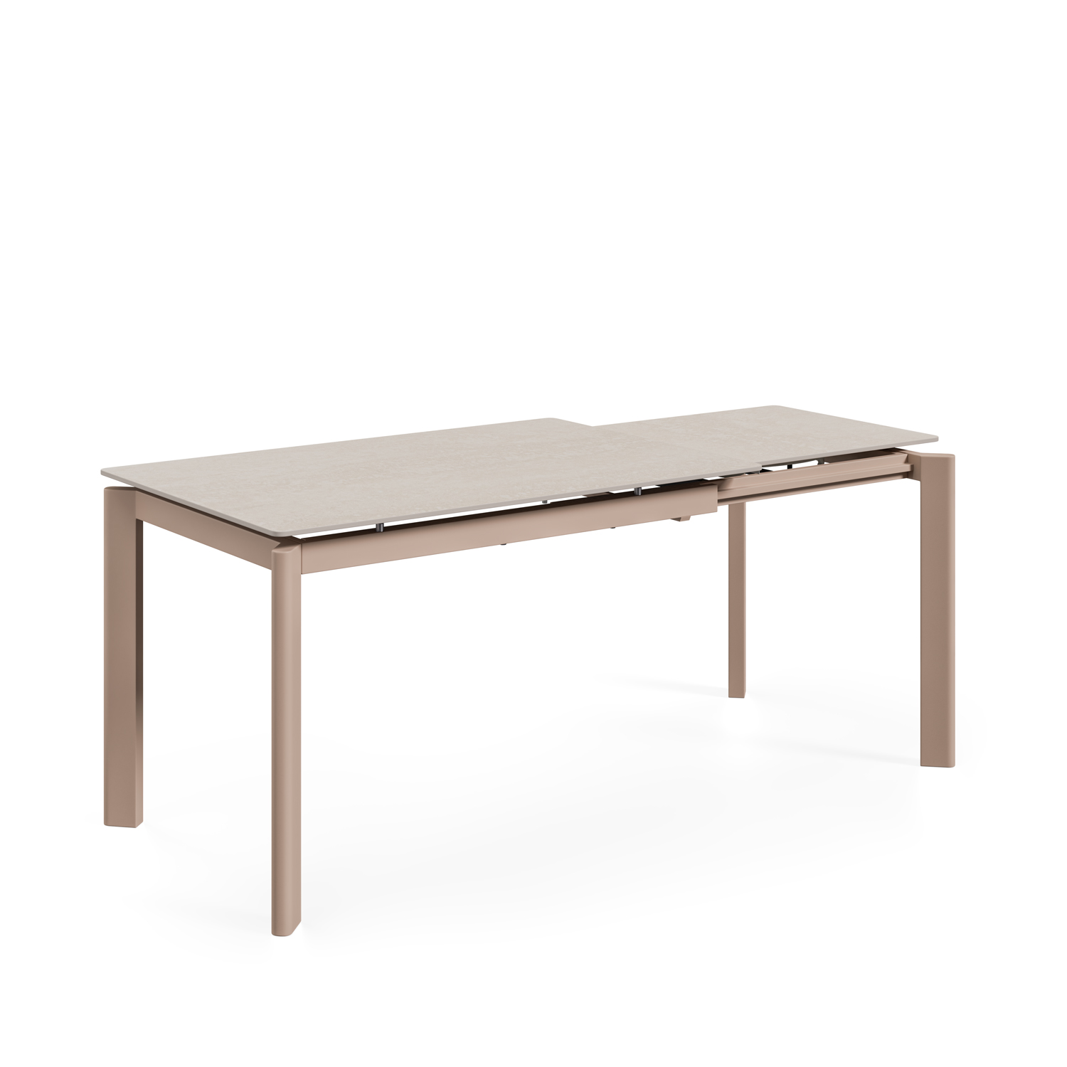 MESA CONSTANCE 120 TRAVERTINO/BEIGE - Imagen 7