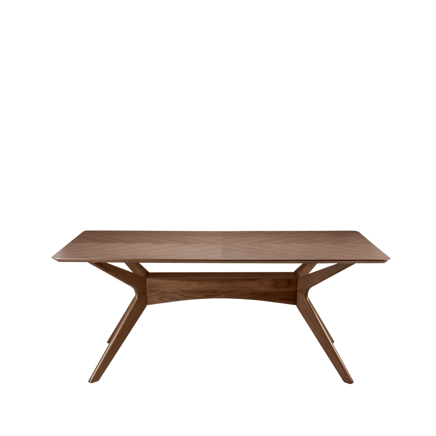 MESA HELGA 180 FIJA NOGAL - Imagen 2